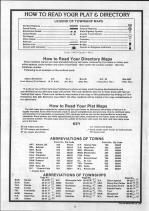 Index and Legend, Yellow Medicine County 1984 Published by Farm and Home Publishers, LTD